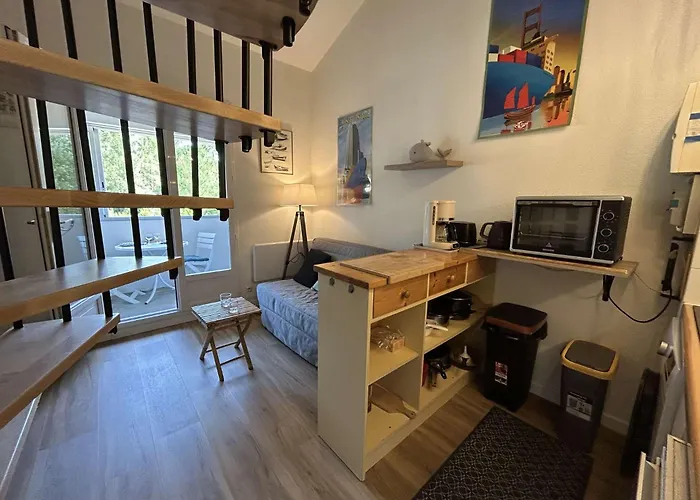 Sj260-200 - 2 Pieces Mezzanine - 4 Couchages Saint Jean De Monts Апартаменты Plage-des-Demoiselles