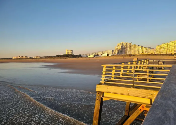 公寓 Sj260-200 - 2 Pieces Mezzanine - 4 Couchages Saint Jean De Monts *